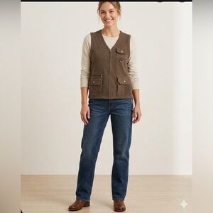 Ralph Lauren Olive Green Vest